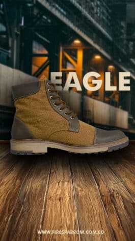 Botas Eagle en Yute y Cuero