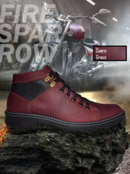 Botas Fire Sparrow en cuero