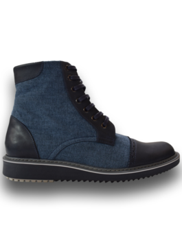 Ramphas botas en Jean y Cuero